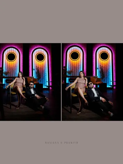 A duplicate of the cool and relaxed diptych, a great addition to their party gallery.