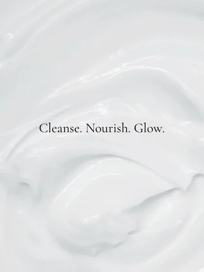 Cleanse. Nourish. Glow. This is my three-step mantra for beautiful skin. The creamy, rich texture of my products makes this daily ritual a luxurious and effective experience.