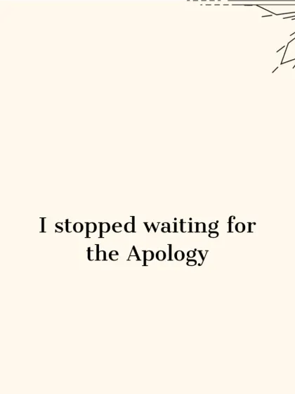 A client's realization after a reading: "I stopped waiting for the apology." This is a huge step in reclaiming your power and finding closure on your own terms.