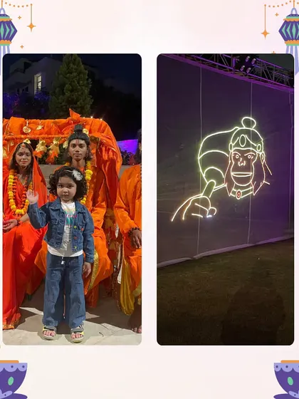 Day 2 of our Ramayana Laser Show was a night to remember. The dazzling lights and timeless tale captivated both children and parents in an unforgettable celebration of culture.