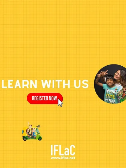 A call to action to learn with us. We offer courses in over a dozen languages, with hybrid and in-person modes aligned with CEFR standards.