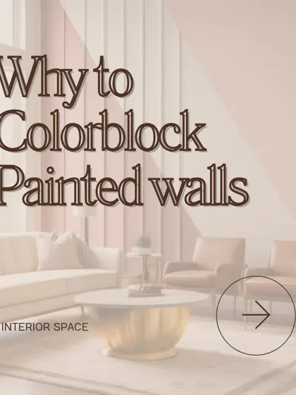 This post explains why colorblock painted walls are a great design choice, allowing you to personalize your space and create a unique focal point.