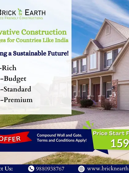 I offer a range of eco-friendly construction packages: Eco-Budget, Eco-Standard, Eco-Premium, and Eco-Rich. These are designed to provide sustainable building options for every budget.