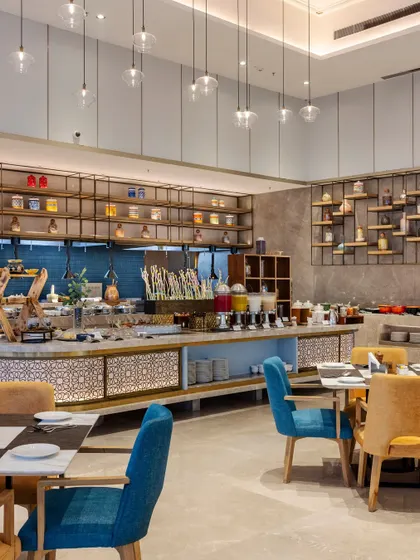 Additional media from the Holiday Inn, Lucknow project. These visuals provide further insight into the design of the lounges, dining areas, guest rooms, and other public spaces, highlighting our commitment to creating a cohesive and culturally resonant hospitality experience.