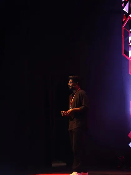 Another moment from one of our public speaking engagements. We are passionate about advocating for art and sharing the insights we have gained on our journey as a creative collective.