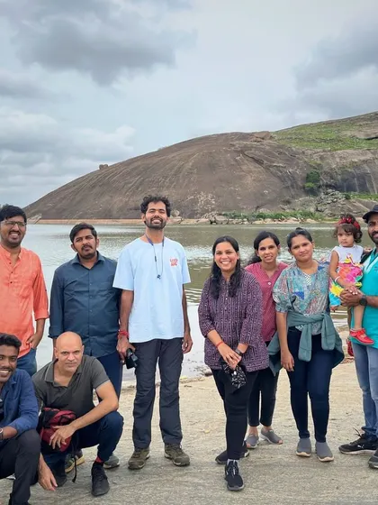 A candid moment from one of our recent trips. We believe that the best part of travel is the people you meet and the memories you create together. Join our tribe and let's make some new ones.