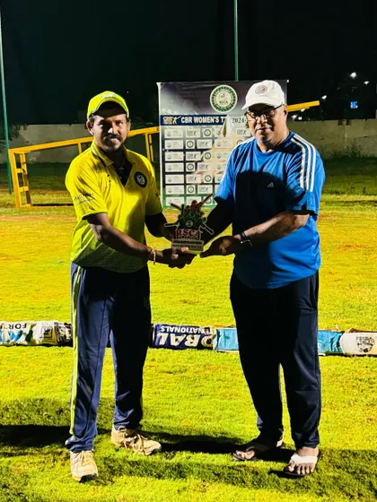 Another player is recognized for his efforts in a night match during the tournament.