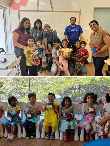Another group photo capturing the happy faces at our gardening workshop. It's a wonderful memory of a day spent learning, creating, and growing together.