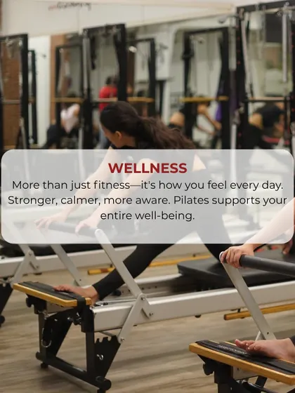 We focus on wellness, which is more than just fitness. It's about feeling stronger, calmer, and more aware every day.