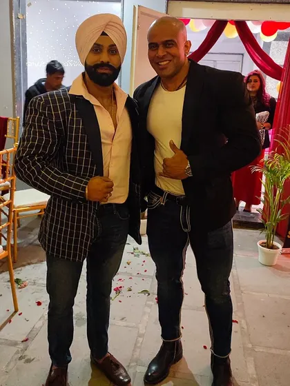 Meeting with fellow athletes in the fitness community. It's important to connect with others who share the same passion for bodybuilding.