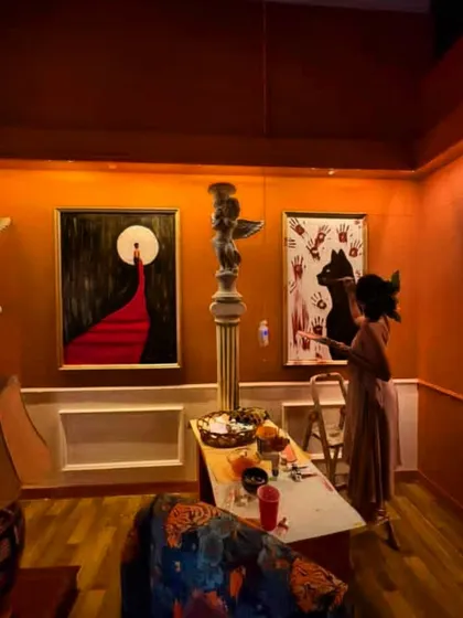 Art can be the key to unlocking a story. For this immersive mystery party, I became 'Sunflower,' the artist whose paintings held all the clues. Each piece was a part of the narrative, drawing guests into the mystery and making the event a living, breathing story.