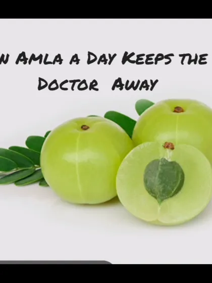 An Amla a day truly can help keep the doctor away. Also known as Indian Gooseberry, it is one of the richest sources of Vitamin C, which is vital for immunity, skin health, and iron absorption.