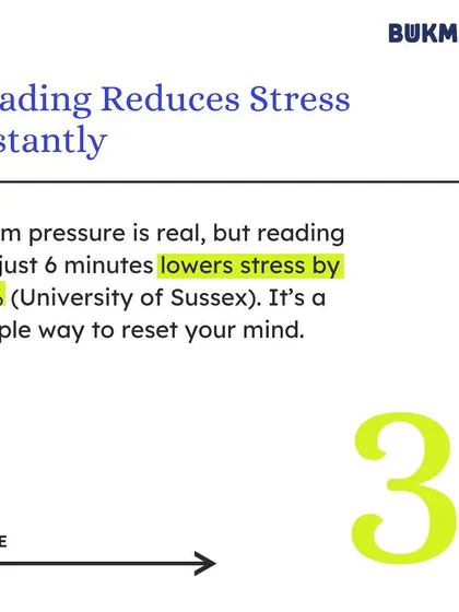 Many students stop reading for fun during exams, but that's a mistake. This series explains how reading can actually reduce stress, sharpen thinking, improve memory, and lead to better performance.