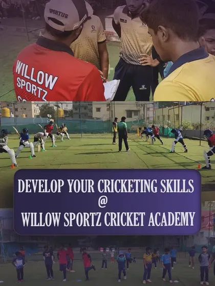 A collage showing our players and coaches in action. This image represents the vibrant and energetic community we have built at Willow Sportz.