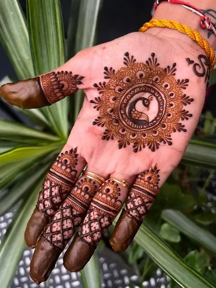 This collection showcases my love for minimalist mandalas and motifs. These designs are perfect for guests or anyone seeking a simple yet elegant touch of henna art.