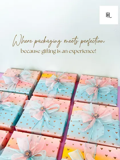 Gifting is an experience, and it starts with the packaging. The beautiful presentation of these gifts is a promise of the thoughtful surprises held within.
