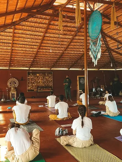 This is a duplicate of image 85, 29 and 111. The yoga shala is our sacred space for learning, practice, and transformation.