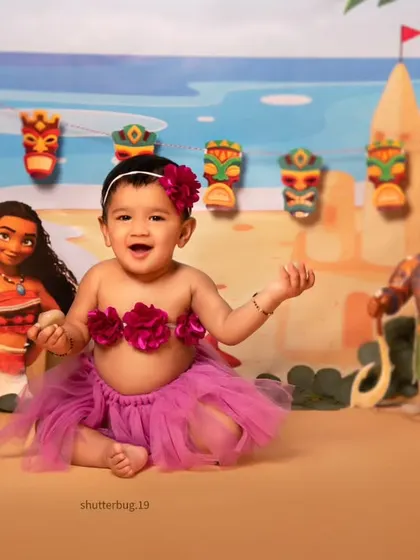Such a happy smile from our little Moana! These sessions are designed to be fun and engaging for one-year-olds.