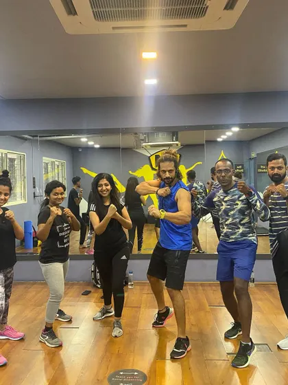 Another look at our members celebrating the completion of a challenging and rewarding workout session together.
