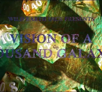 The title card from a launch video we created for a new dice collection, showing our capabilities in video production and graphic overlays.