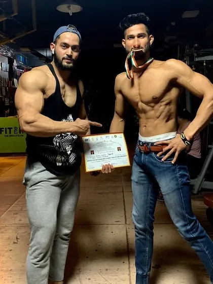 Recognizing another client's achievement. He earned this certificate through pure dedication, and I am proud to have been his coach on this journey.