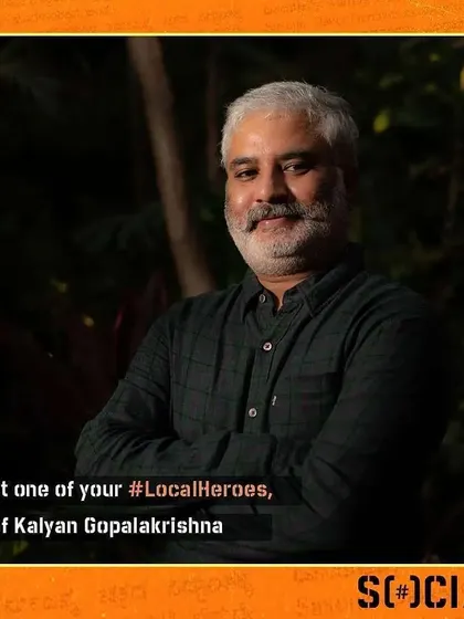 A portrait of me from the SOCIAL 'Local Heroes' campaign.