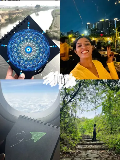 A recap of my July, filled with art, travel, and nature.