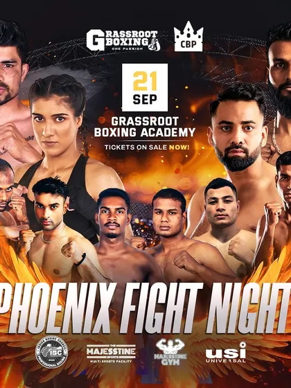 The full lineup for Phoenix Fight Night, an epic showdown to find new champions.