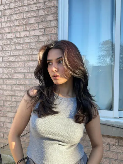 Another beautiful shot from my winter golden hour photoshoot.