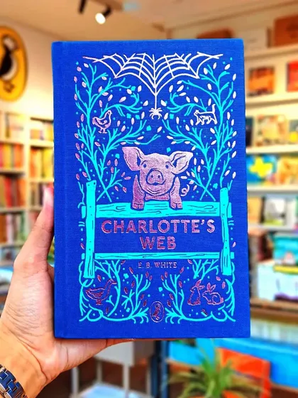This stunning edition of 'Charlotte's Web' by E.B. White is a timeless classic about friendship, loss, and loyalty.