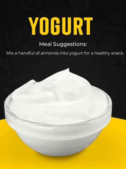 Yogurt is a great source of protein and can be a healthy snack, especially when mixed with nuts. We help you make smart food choices.