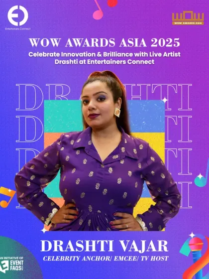 Featured as a Celebrity Anchor in the Entertainers Connect Magazine, presented at WOW Awards Asia 2025. It's an honor to be highlighted for bringing charisma, humor, and elegance to every stage I grace.