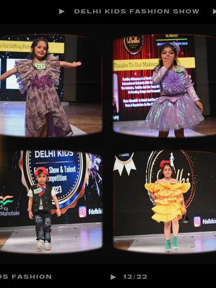 Fun, fierce, and fashionable. This collage showcases the vibrant personalities of our models, with outfits ranging from playful ruffles to chic, modern designs.