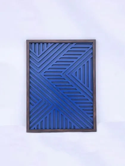 Another view of a single panel, demonstrating the consistent quality and finish across the set. Each piece is crafted from water-resistant HDMR MDF with an 8-year color warranty.