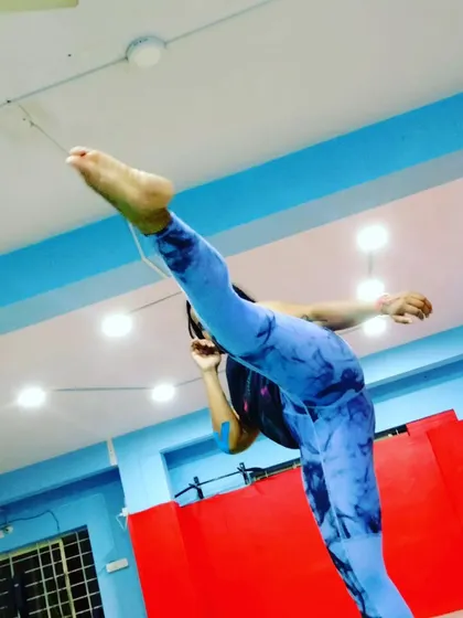 Flexibility is power. A well-executed high kick requires discipline, balance, and dedication. I help you build the mobility and technique to execute powerful moves like this one.