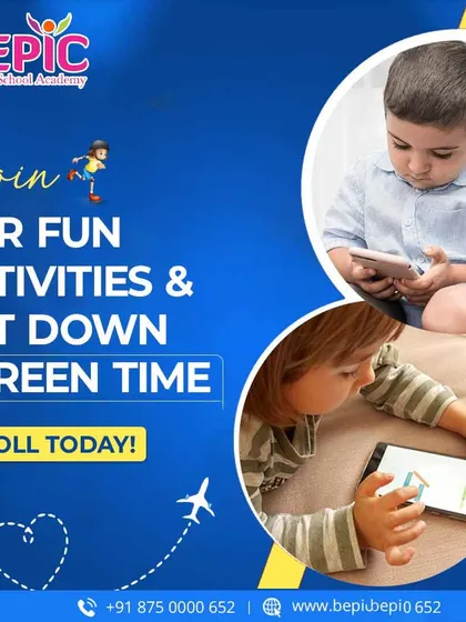 We encourage a healthy balance between screen time and active engagement. Our fun activities are designed to get kids moving, creating, and interacting with each other, promoting overall wellness.