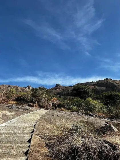 A duplicate of the beautiful mountain trail.