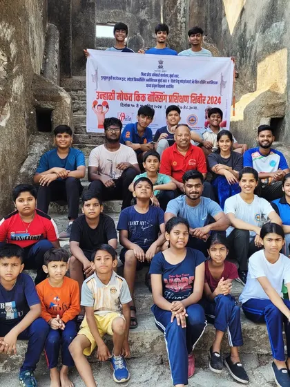 The SSKKA family is built on shared challenges and mutual support. This group photo was taken during our free kickboxing camp, a program we run in collaboration with the District Sports Officer to make martial arts accessible to all.