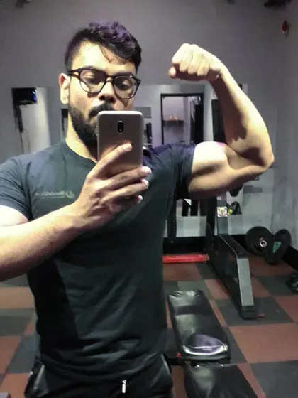 The condition after the first week of a new transformation phase. This is where I get serious and put my game face on to chase new goals.