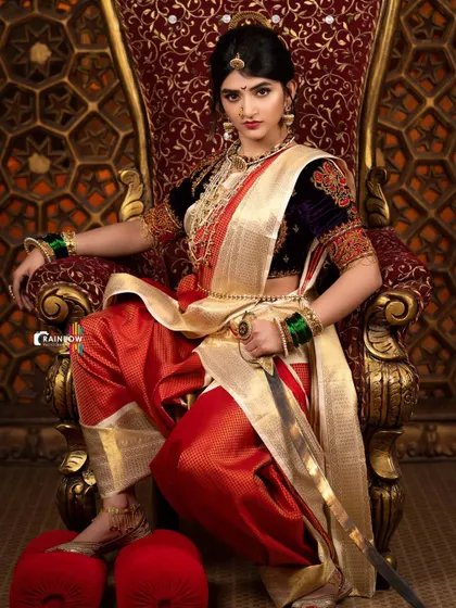 A final shot from the Sreeleela series, capturing a look of quiet confidence and strength.