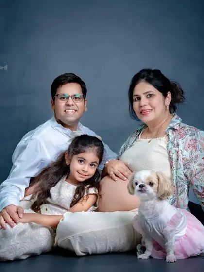 Blessed with the best. We also offer maternity photoshoots to celebrate the family you are about to become.