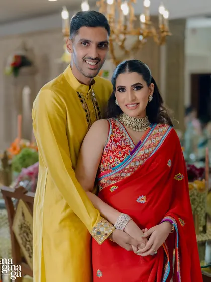A beautiful family portrait. It is always so special to get the whole family ready for these milestone moments.