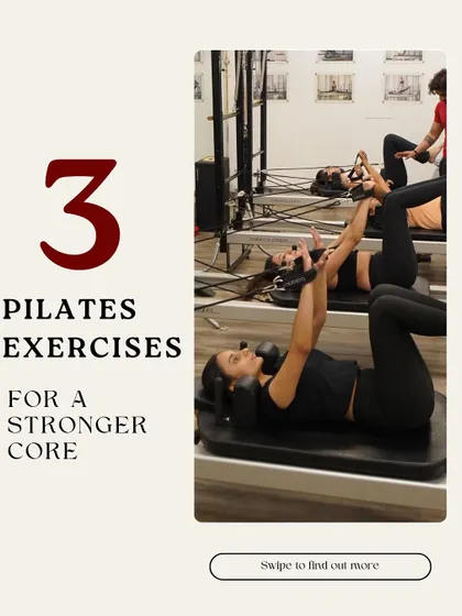 Looking for a stronger core? We've got the exercises for you. This series breaks down three essential Pilates moves to fire up your abs.
