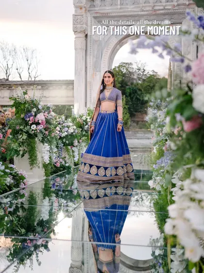 All the details, all the dreams, for this one moment. The bride's grand entrance is the culmination of months of planning, designed to be a memory that lasts forever.