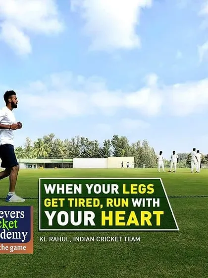 Building stamina and mental toughness is a non-negotiable part of our training. We teach our players to push past their limits and run with their hearts, a lesson for both on and off the cricket pitch.