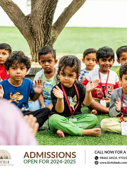 Our story and music circles are a beloved part of the day. Join our joyful learning community. Preschool admissions are now open for 2024-2025.