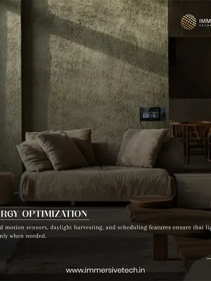 Our systems are designed for energy optimization. We use integrated motion sensors and scheduling features to ensure that lighting is only used when needed, contributing to a more sustainable home.