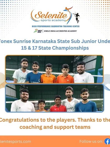 Celebrating our silver medalists at the Karnataka State Sub Junior Championships, including Pavan S, Punith S, and Harshavardhan S.