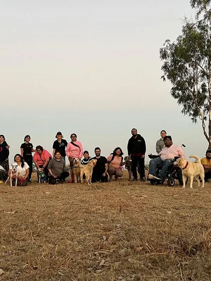 Even after seven years with my dog Vanilla, we started a new journey together at the International Advanced Scent Detection Course. It showed me what an amazing working dog she can be and reminded me to always believe in my dog's potential.