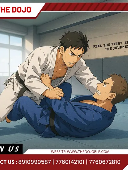 The journey in BJJ is one of continuous learning and growth. We teach you to embrace the fight, using every roll as a lesson in technique, calmness, and mental fortitude.